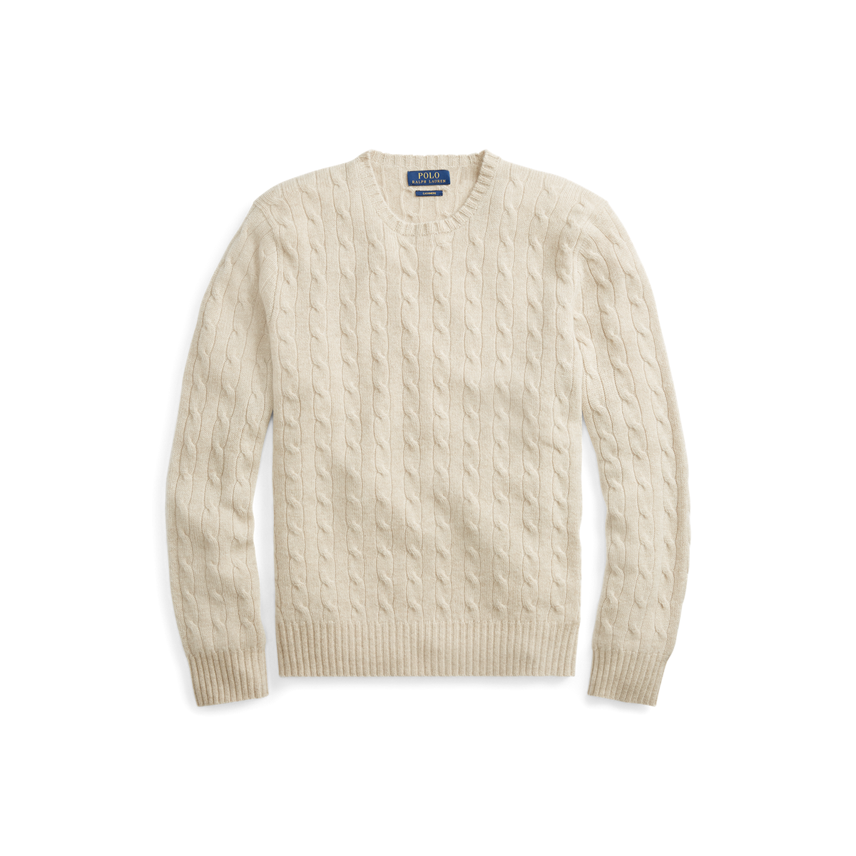 Cable-Knit Cashmere Sweater | Ralph Lauren UK