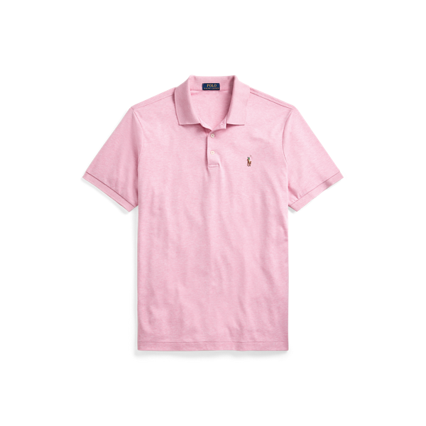 Polo ajusté en coton doux