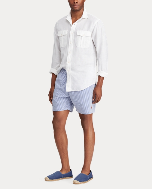 Polo Ralph Lauren Classic Fit Linen-Blend Shirt 3