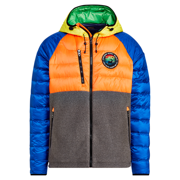 ralph lauren active fit hybrid down jacket