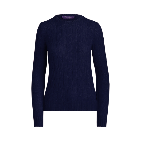 Ralph Lauren Collection Kabelgebreide kasjmier trui 2