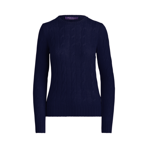 Pull en cachemire torsadé