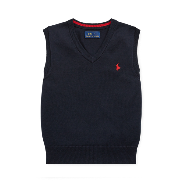 polo v neck vest