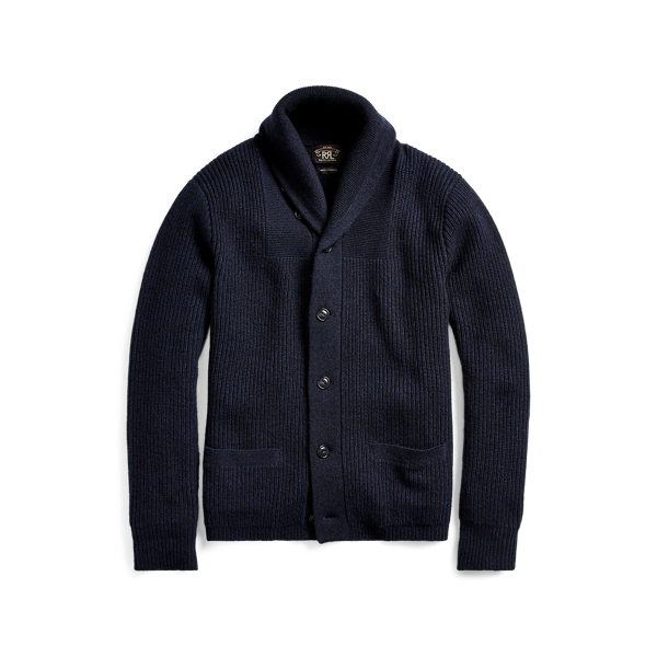 Cardigan à col châle en cachemire