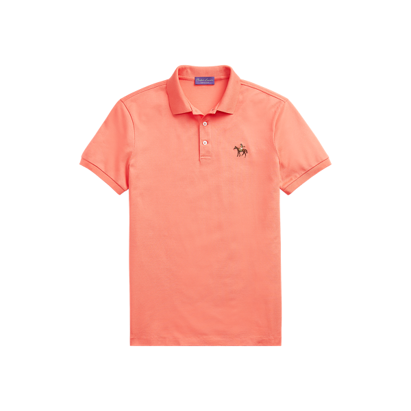 Polo coupe ajustée en piqué