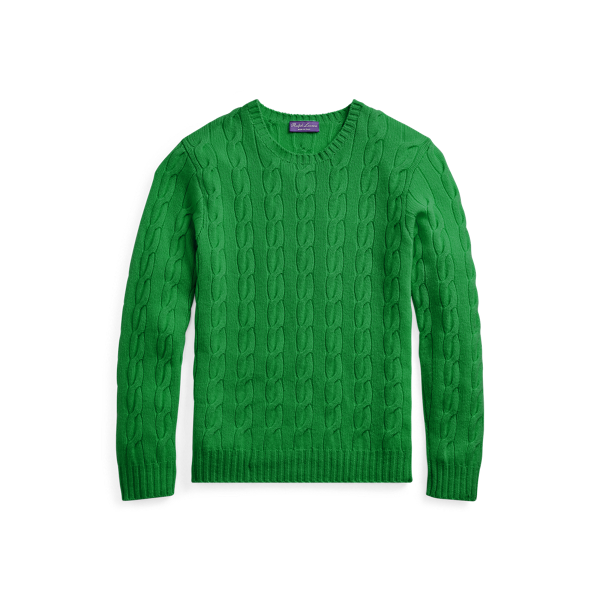 Pull en cachemire torsadé