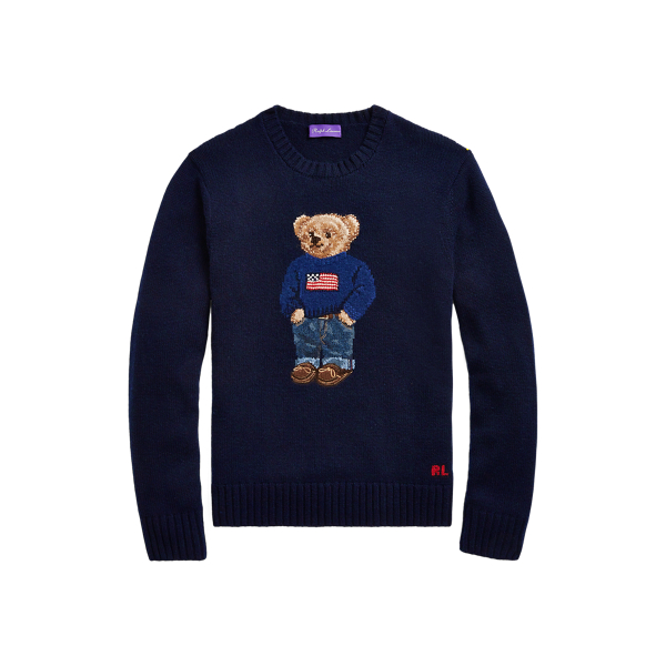 ralph lauren bear hoodie mens