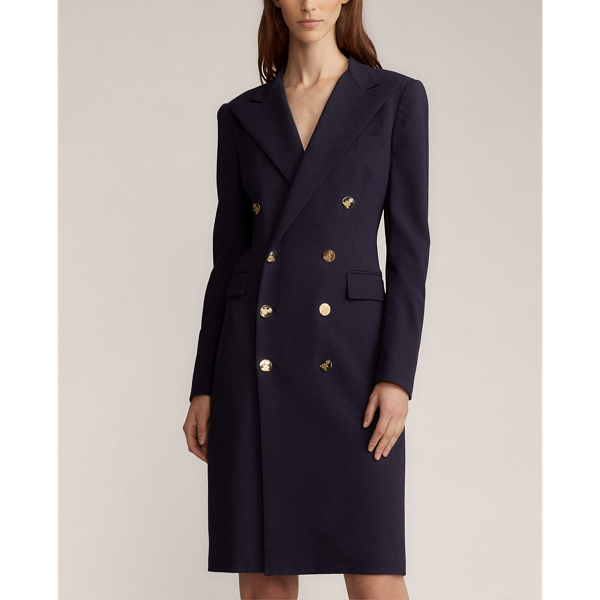 Ralph Lauren Collection Wellesly jurk van wolmix 3