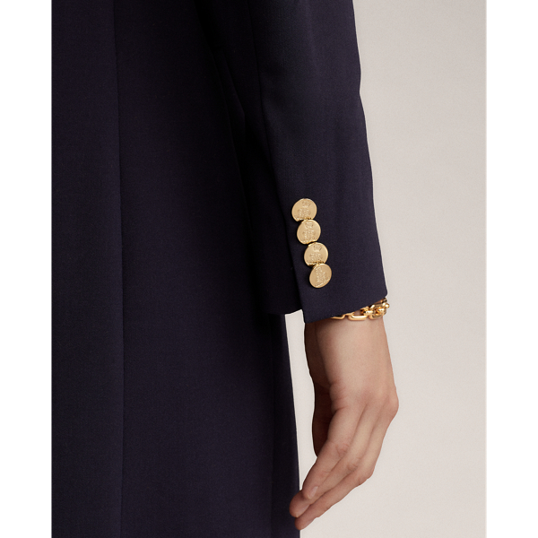 Ralph Lauren Collection Wellesly jurk van wolmix 6