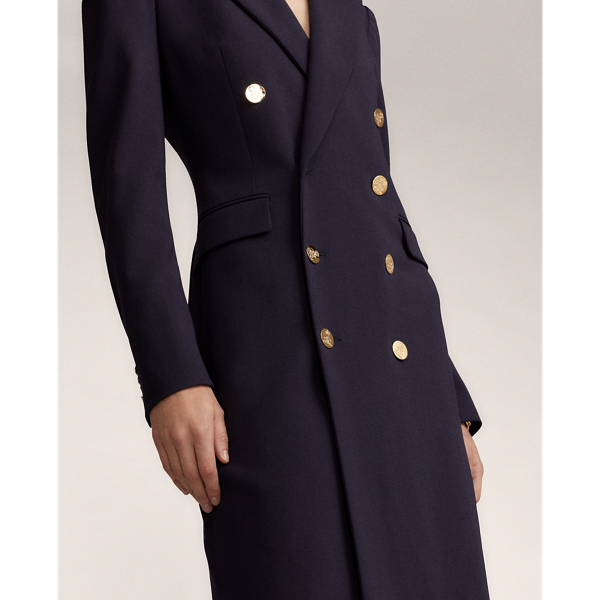 Ralph Lauren Collection Wellesly jurk van wolmix 7