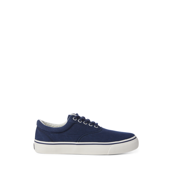 ralph lauren women's canvas sneakers
