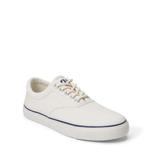 ralph lauren women's canvas sneakers