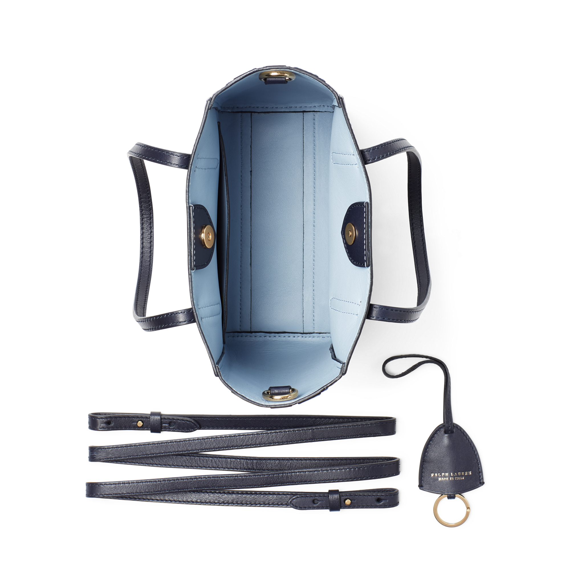 Ralph Lauren Calfskin Mini Modern Tote. 4