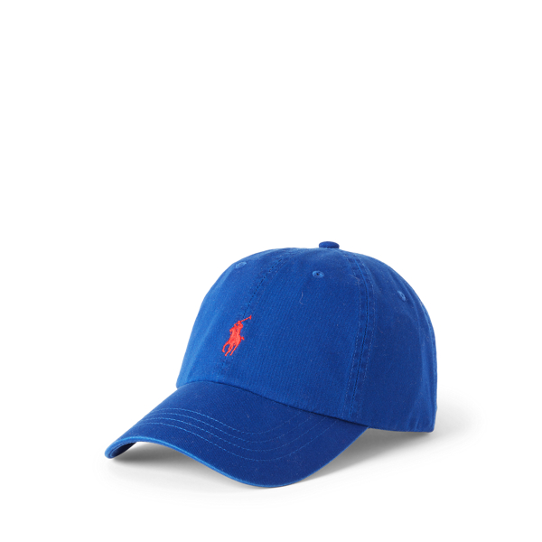 Ralph Lauren Cotton Chino Ball Cap In Heritage Royal