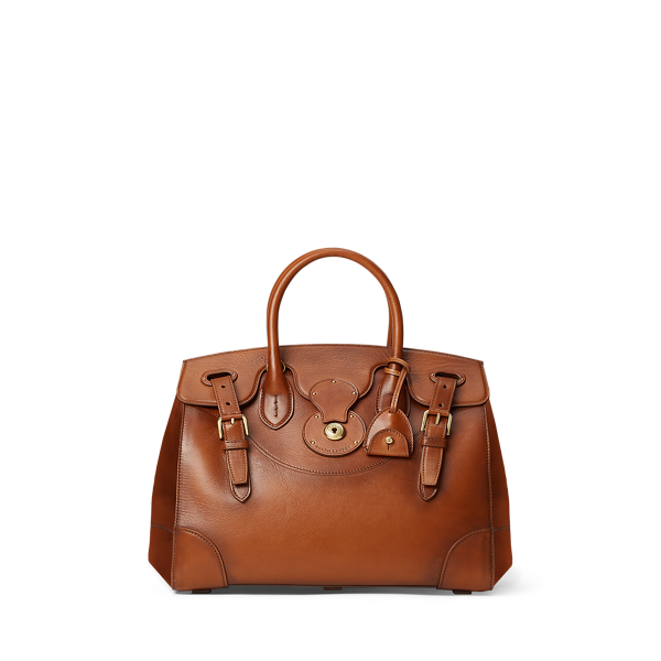 Sac Soft Ricky 27 en cuir vachetta
