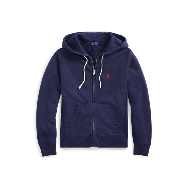 ralph lauren fleece zip up