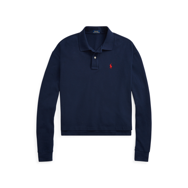 polo ralph lauren cropped sweatshirt