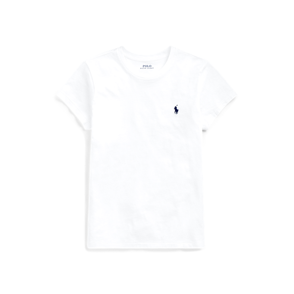 T-shirt à col rond en coton