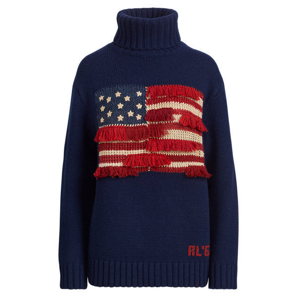 ralph lauren fringe sweater
