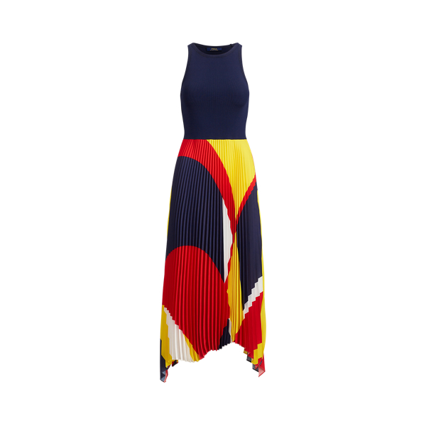 Pleated Georgette Dress for Women | Ralph Lauren® NG