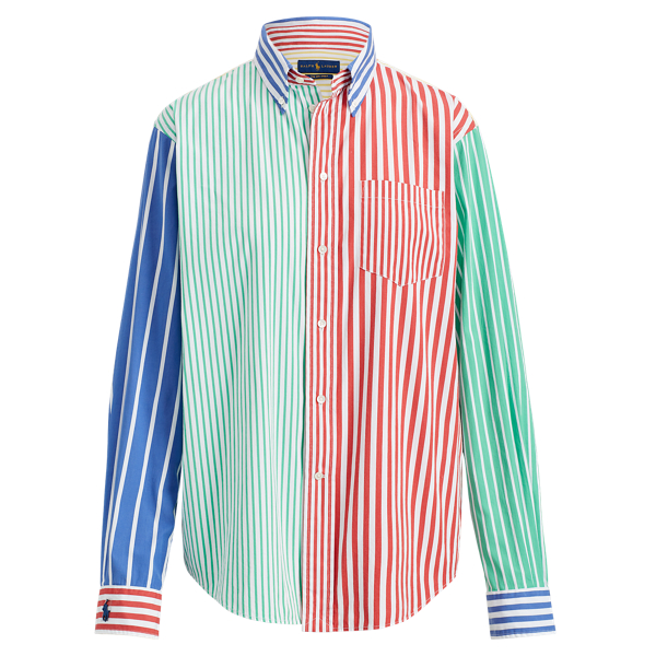 big striped shirt