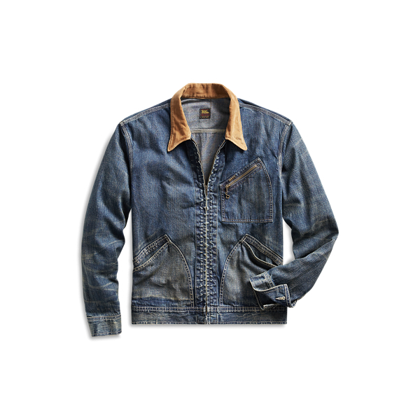 corduroy denim jacket