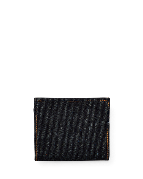 RRL Indigo Denim Billfold Wallet 2