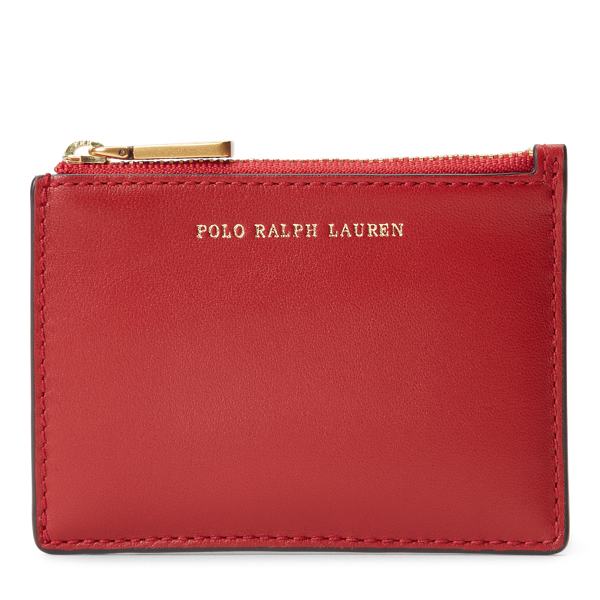 Leather Zip Card Case for Women Ralph Lauren® NL