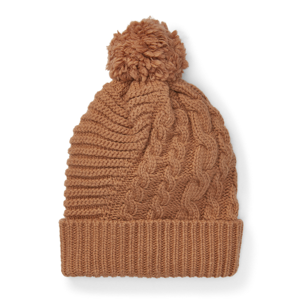 ralph lauren double pom pom hat