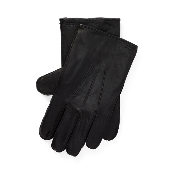 Gants tactiles en cuir nappa