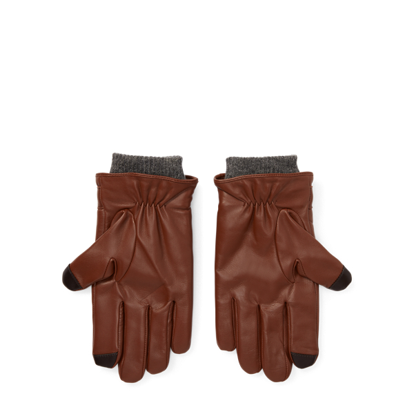 polo ralph lauren quilted gloves