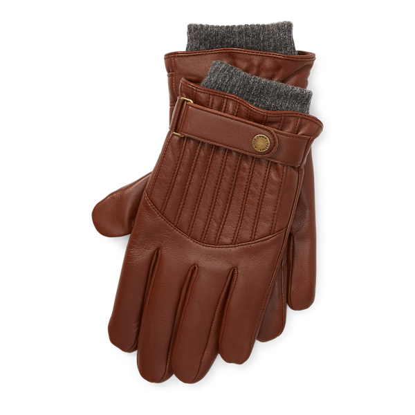 polo ralph lauren quilted gloves