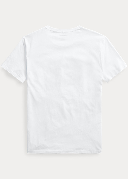 Shop Ralph Lauren Custom Slim Fit Ralph's Coffee T-shirt In White
