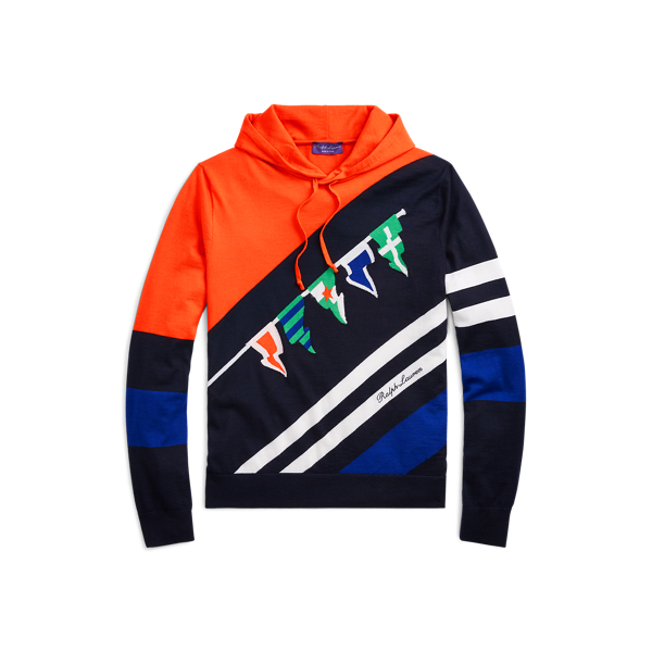 Pull à capuche en cachemire