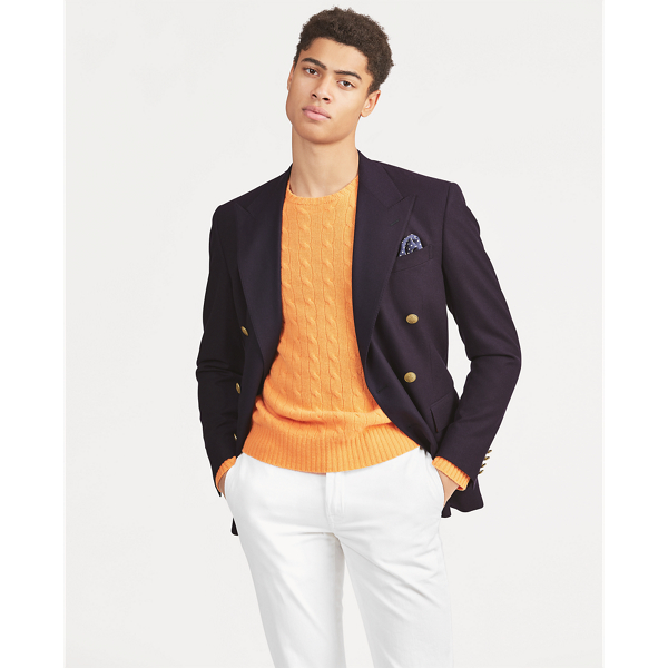 polo doeskin blazer