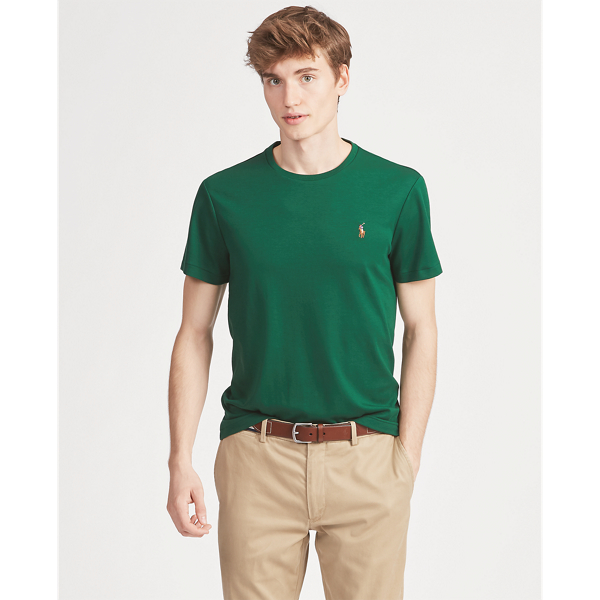 custom slim fit interlock tee