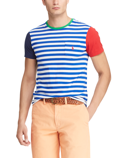 slim fit pocket tee