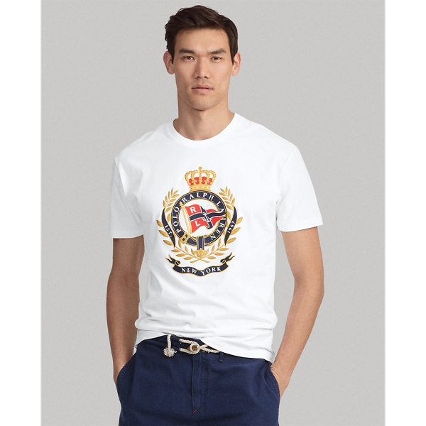 polo ralph lauren classic fit cotton graphic tee