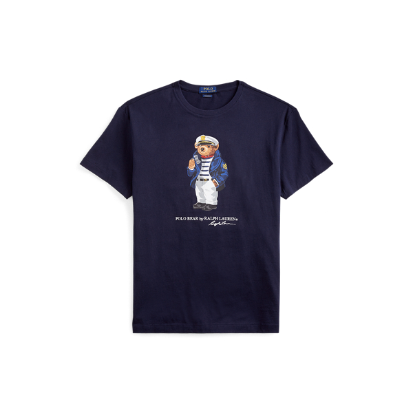 classic fit nautical bear polo