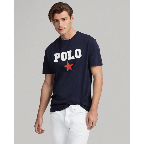 polo ralph lauren classic fit cotton graphic tee