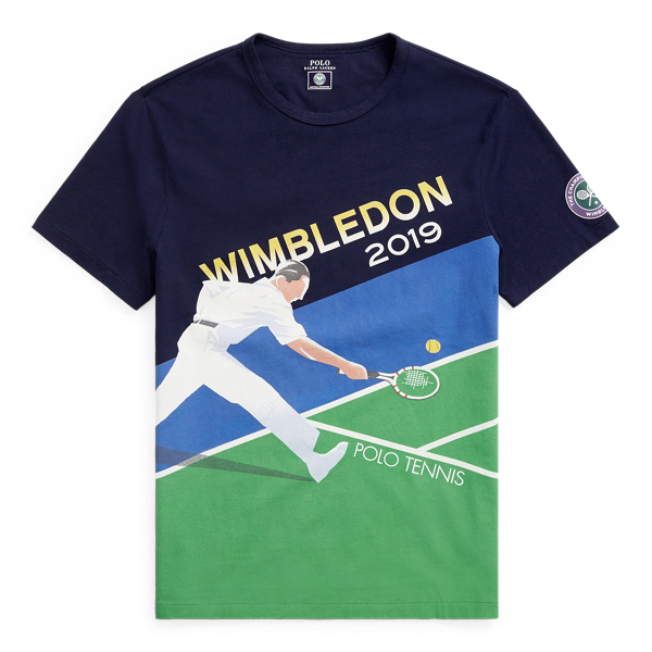 Wimbledon Custom Slim Fit Tee for Men | Ralph Lauren® IE