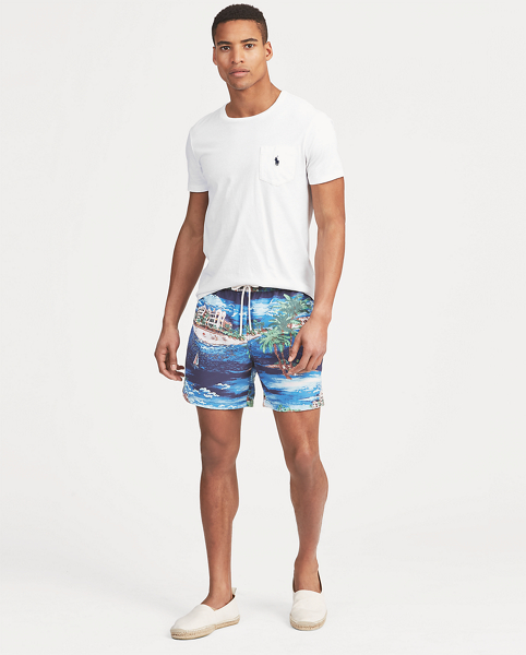 5.75 inch traveler classic swim trunk