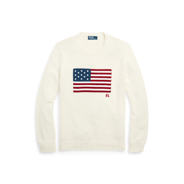 the iconic flag sweater