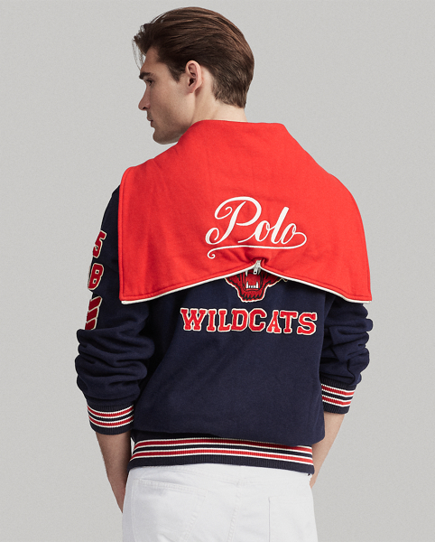 Polo Ralph Lauren Hooded Letterman Jacket 7