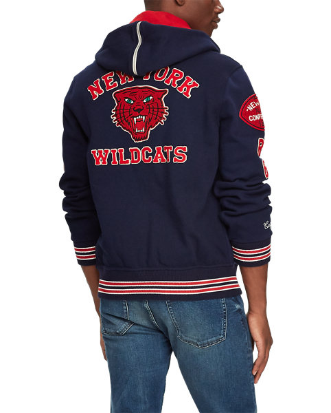 Polo Ralph Lauren Hooded Letterman Jacket 5