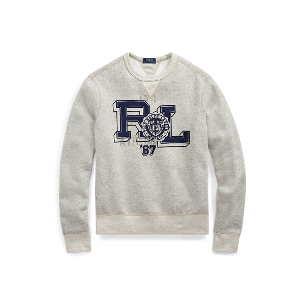 polo ralph lauren fleece graphic sweatshirt