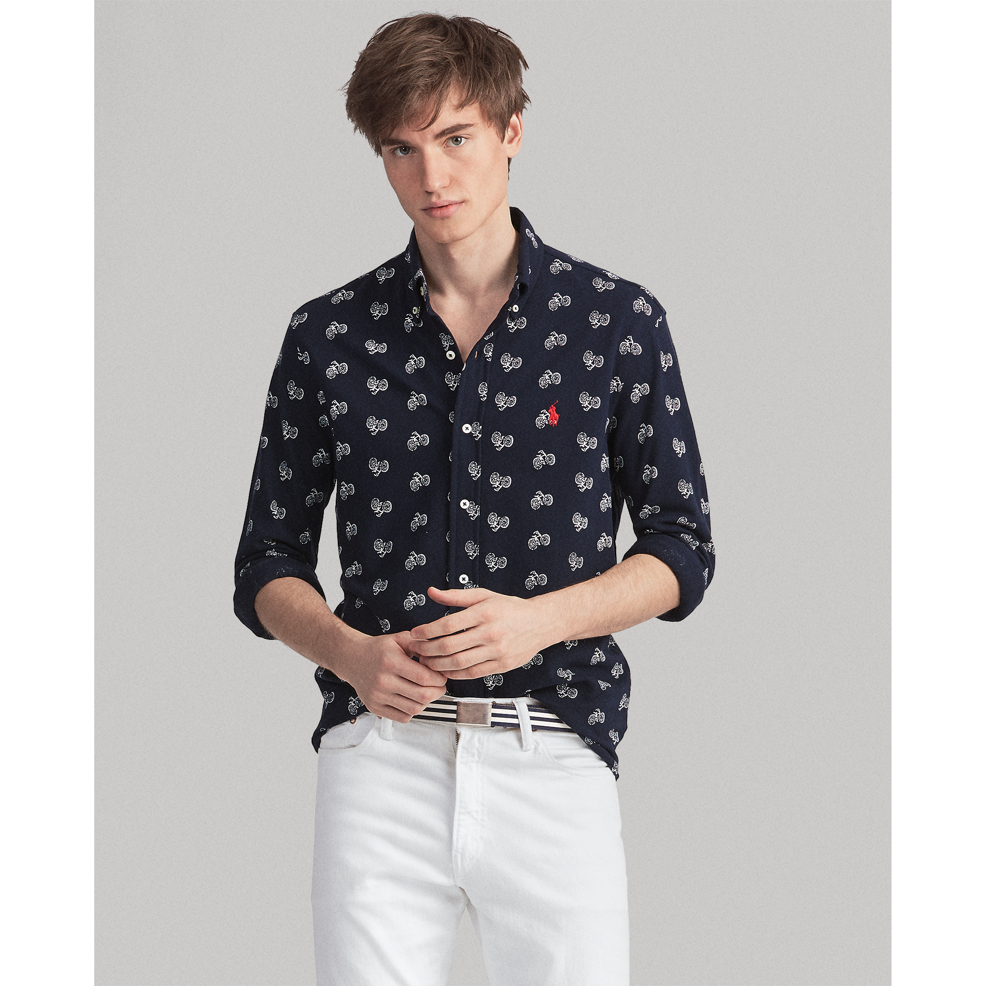 ralph lauren bicycle shirt