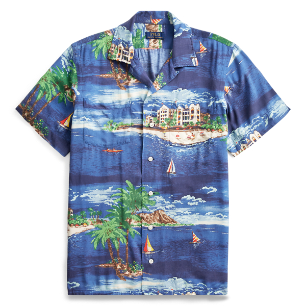 polo ralph lauren classic fit tropical shirt