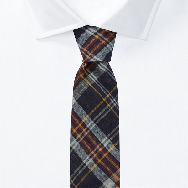 Polo Ralph Lauren Cotton Madras Narrow Tie 2
