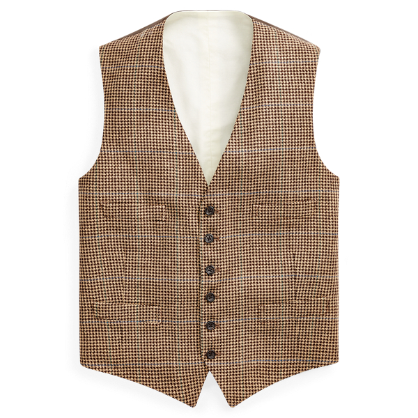 Polo Ralph Lauren Gilet Polo pied-de-poule carreaux 1
